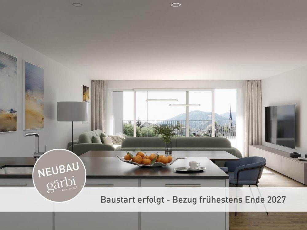 Modernes Wohnen an zentraler Lage - Wohnen / Essen / Kochen mit direktem Balkonzugang