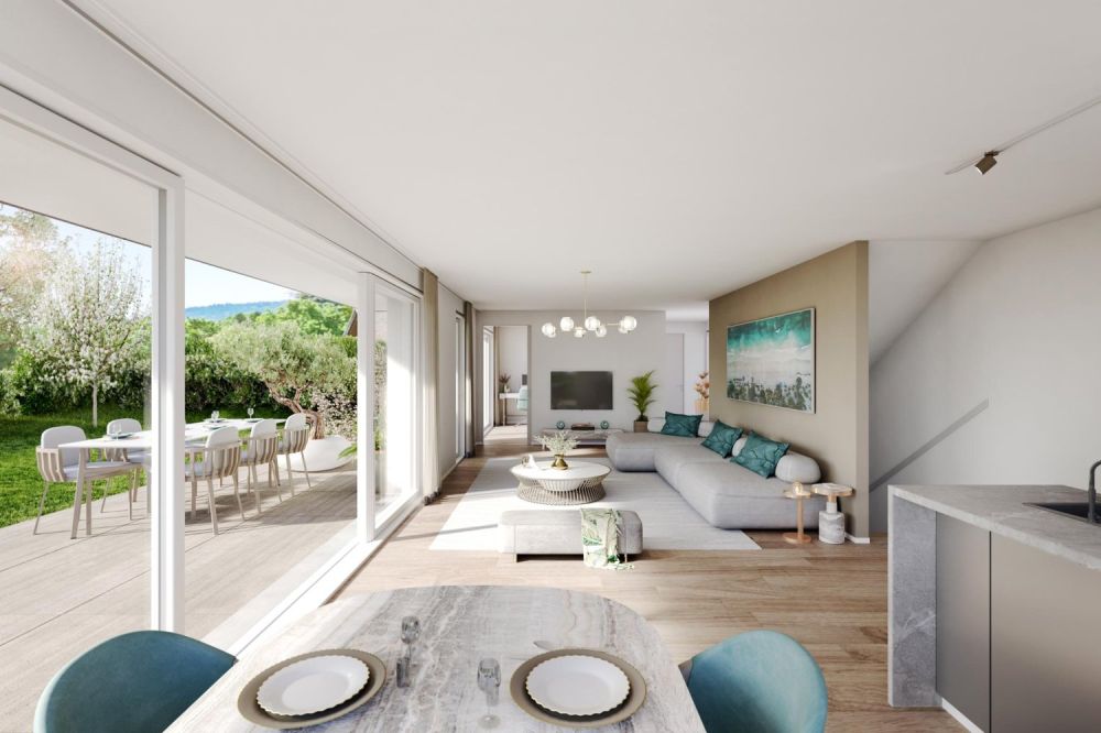 Prochainement à Le Vaud belle promotion de deux villas mitoyennes - Bild 2