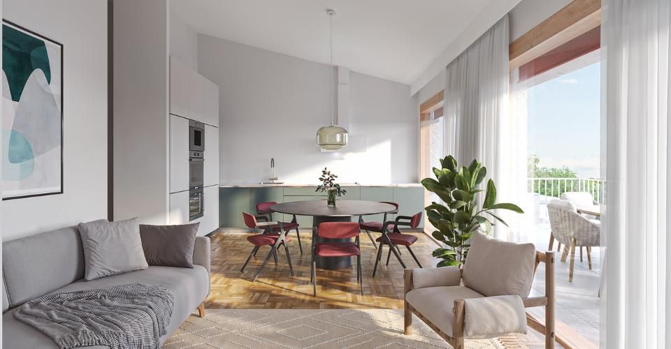 Lot 3 – 4,5 pièces neuf avec grande terrasse - Appartement 4.5 pièces - image - 4