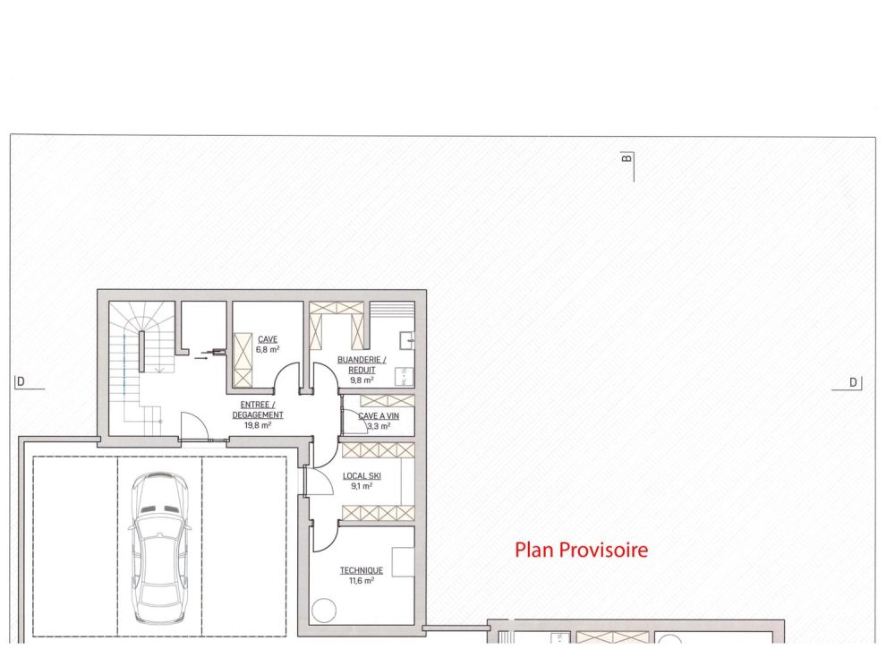 Luxuriöses Chalet mit 5,5 Zimmern in Crans-Montana auf Plan (mit Baugenehmigung) -  Bild 8