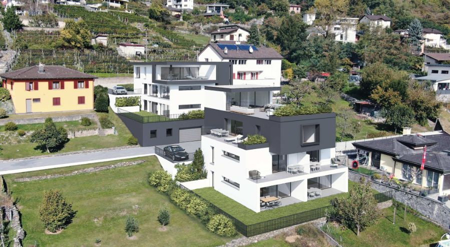 Moderne 2,5-Zimmer-Neubauwohnung in LuminoModerno appartamento di 2,5 locali di nuova costruzione a Lumino - Image 3