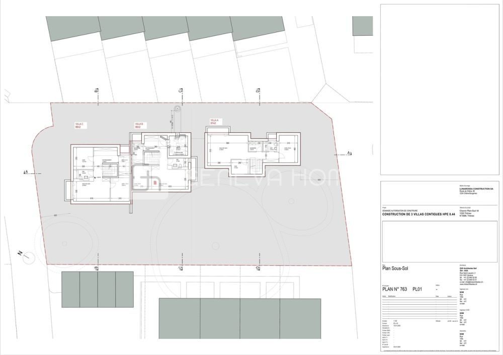 Villa B - Construction neuve HPE à Thônex - Bild 9