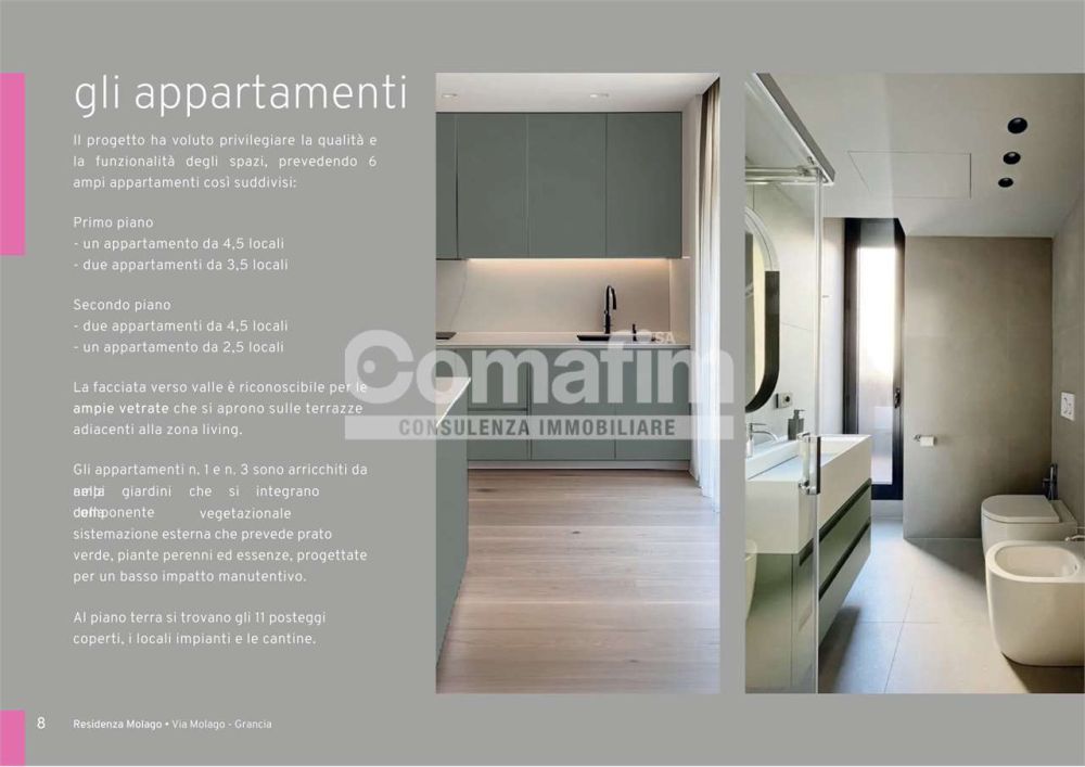 App. 3.5 - Nuova Residenza Molago Grancia - Bild 7