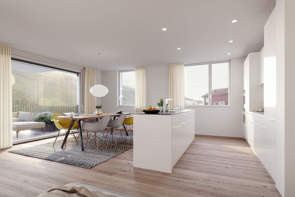 Sonnige 3,5-Zimmer Gartenwohnung mit viel Platz (Top C0.2) -  Bild 2