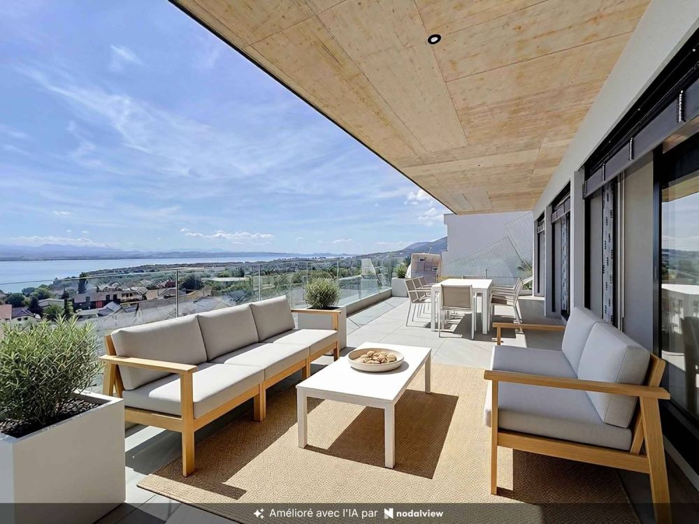 Appartement neuf de 3,5 pièces avec terrasse et vue panoramique -  Bild 11