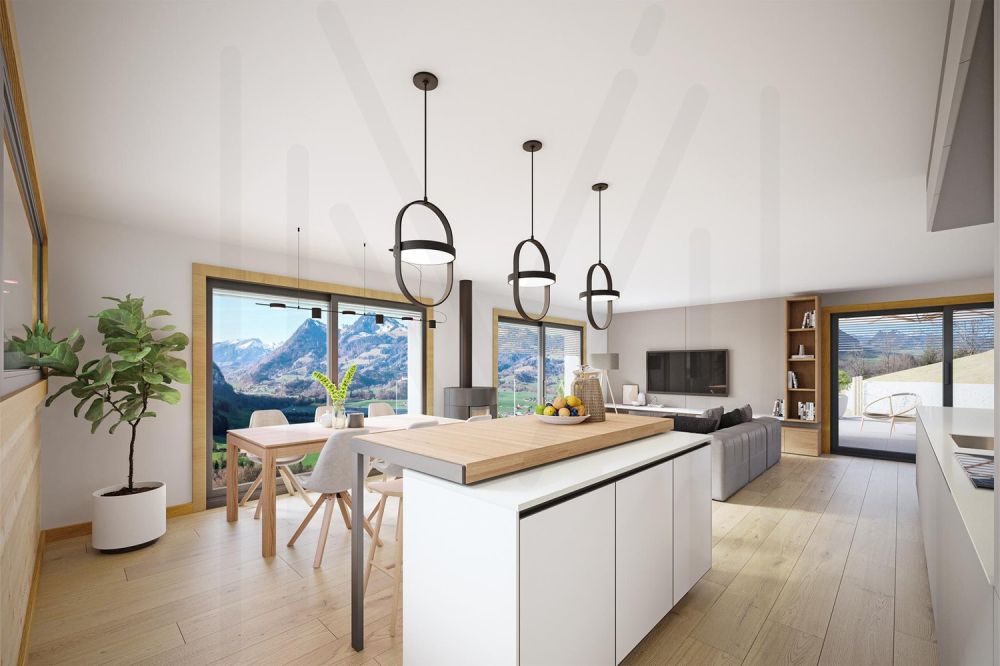 Un havre de paix au coeur de la nature ? Chalet d'exception avec vue imprenable sur le lac et les montagnes ! -  Bild 1