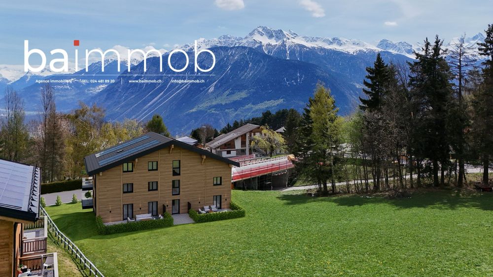 Magnifique appartement 3,5 pièces de 109m2 avec une vue panoramique sur les alpes ! -  Bild 1