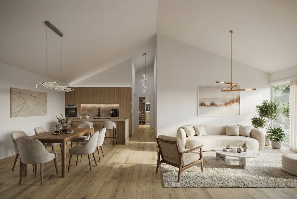 Superbe appartement Minergie de 4,5 pièces avec balcon et technologies durables à Botterens -  Bild 2