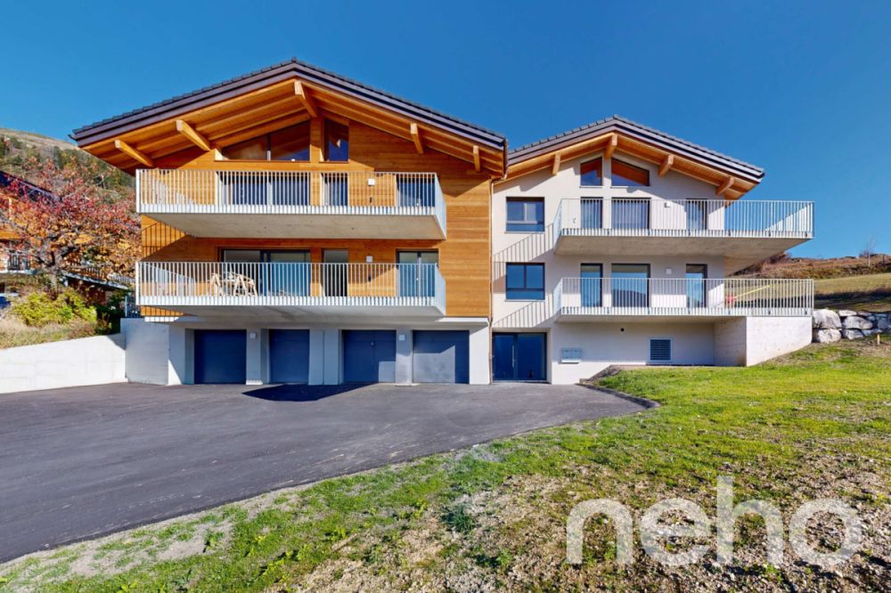 Neubauwohnung mit Bergblick in Erschmatt -  Bild 1