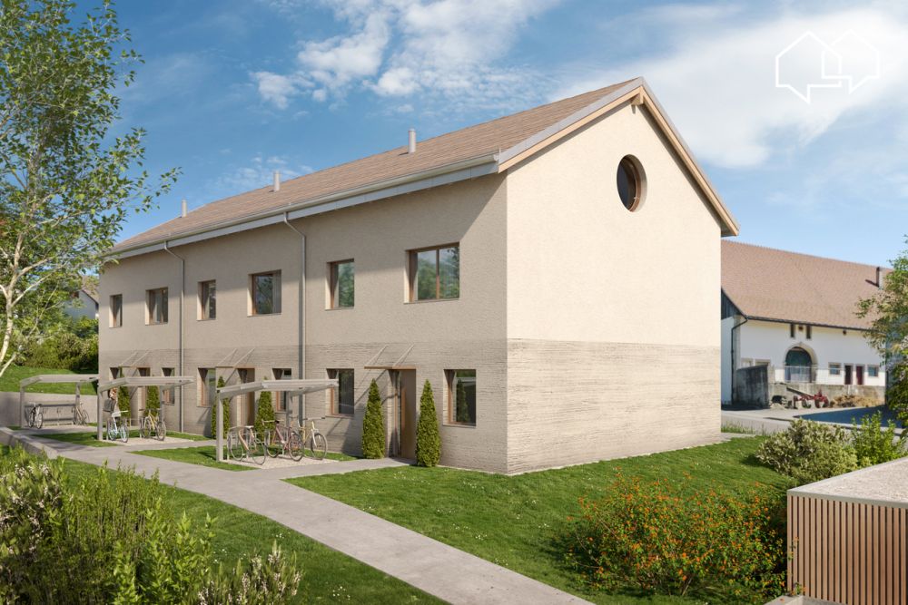 Le Clos des Jordils - villa de 5.5 pièces neuve - Lot A1 - Entrée villas