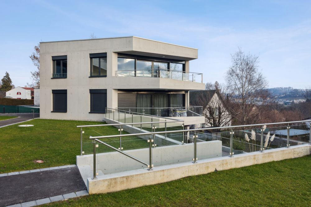 EXCLUSIVITE ! Magnifique appartement neuf de 3.5 pces à Belfaux - L'immeuble / Das Gebäude / The building