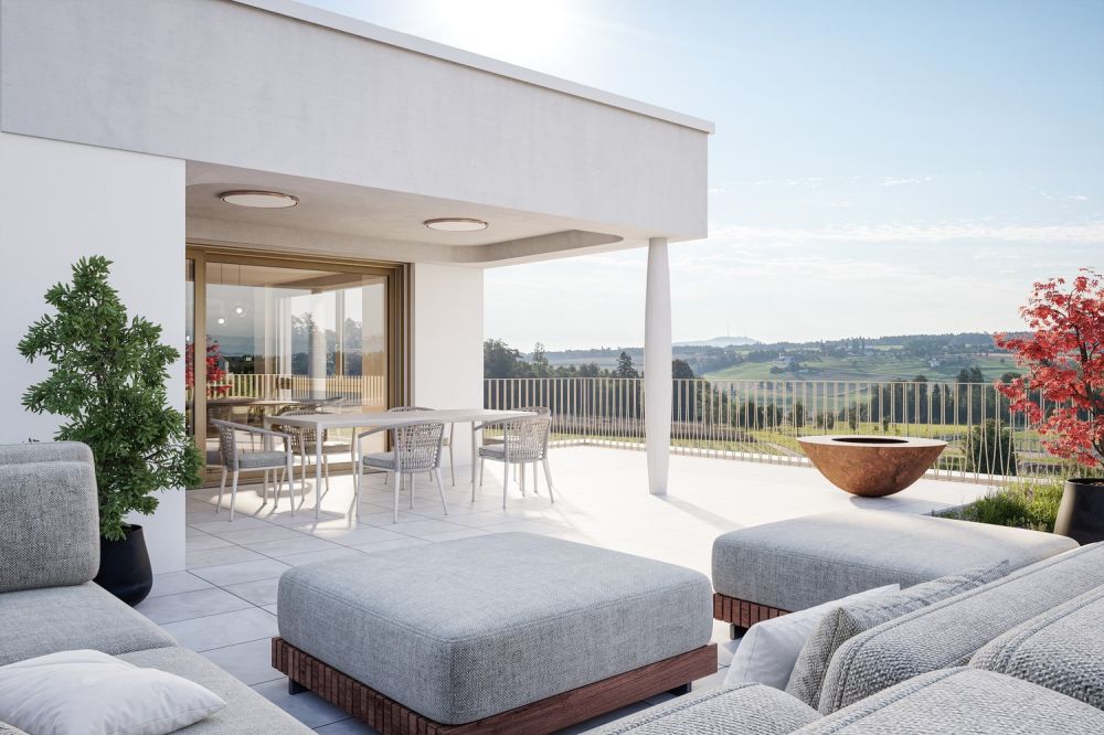 Exklusives neues 6.5-Zimmer-Einfamilienhaus an bester Hanglage in Widen -  Bild 6
