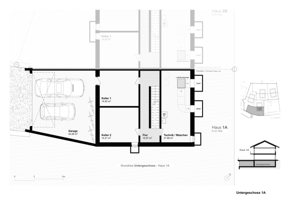 5.5-Zimmer-Doppeleinfamilienhaus als hochwertiger Erstwohnsitz (1A) in Davos Wiesen -  Bild 12