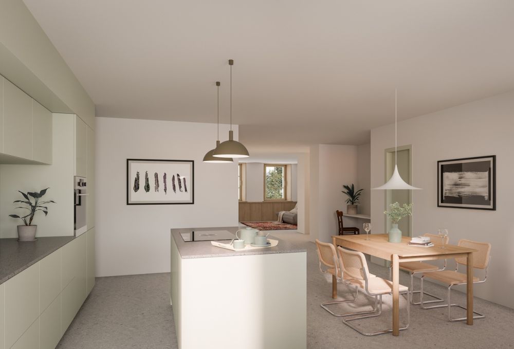 Appartement neuf de 4,5 pces au rez  dans ferme rénovée -  Bild 2