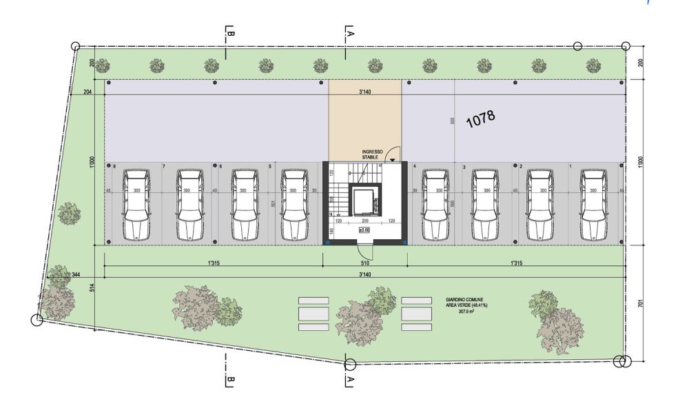 Nuovo appartamento in piccola elegante residenza di sole 4 unità abitative -  Bild 11