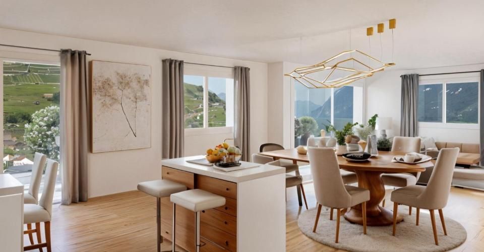 Superbe 4.5 pièces lumineux et spacieux au coeur du village - Appartement 4.5 pièces - image - 5