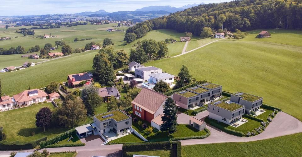 Projet Pra Nova - Un emplacement unique à découvrir ! - Maison contiguë 5.5 pièces - image - 2