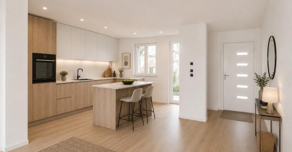 Livraison imminente ! Votre villa familiale idéale aux volumes exceptionnels, aux portes de Lausanne. - Maison 8.5 pièces - image - 2