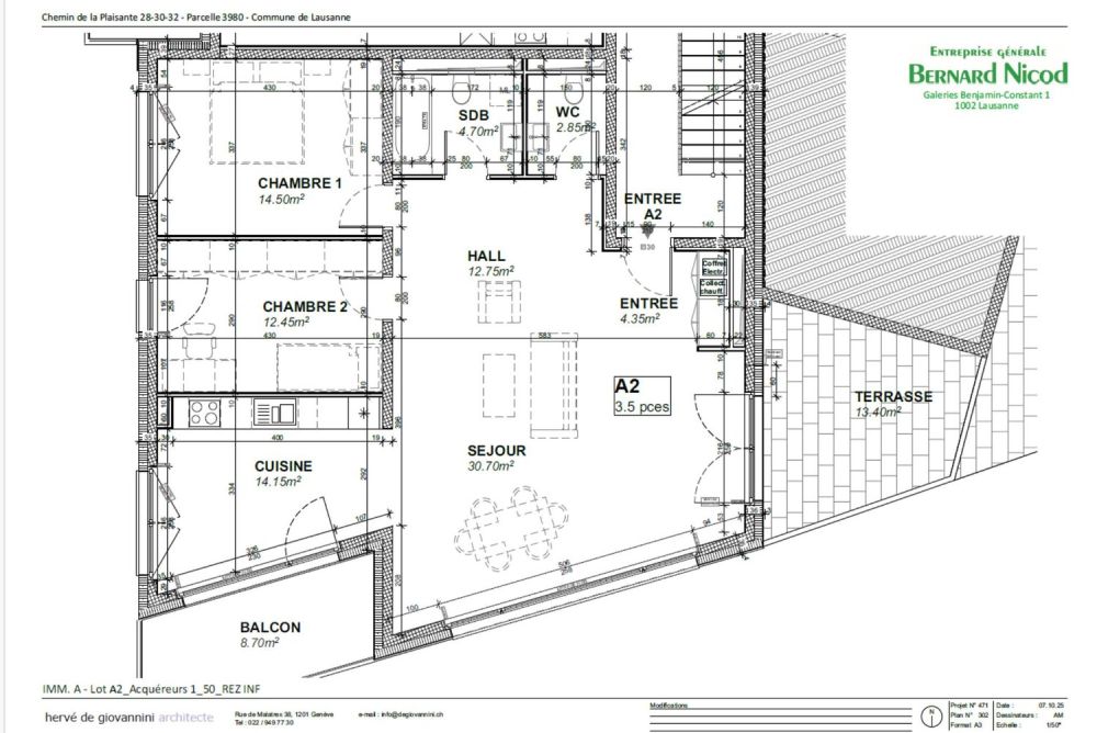 Résidence neuve à Chailly ! Appartement de 3.5 pièces avec balcon plein sud - Bild 4