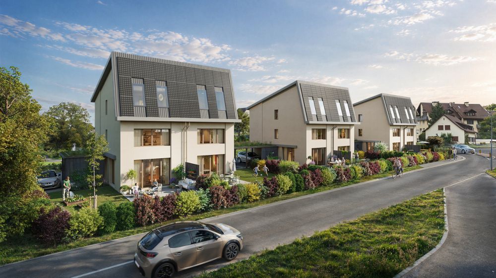 Modernes Zuhause mit Charakter & Platz  5.5 Zi Doppel-Einfamilienhaus -  Bild 1