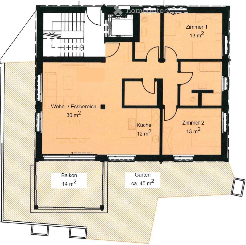 3.5-Zimmer-Wohnung im Holzneubau | 100m² | 2 Garagenplätze inkl. | 50m² Garten | Rigiblick | Baar -  Bild 10