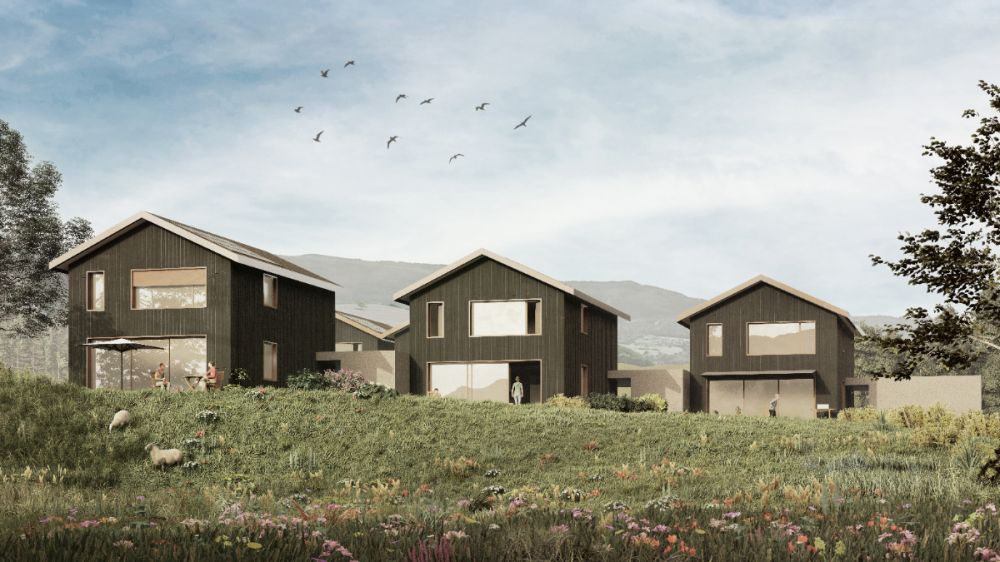 Villa individuelle neuve et de standing en Gruyère - Villa E (vente -  Bild 1