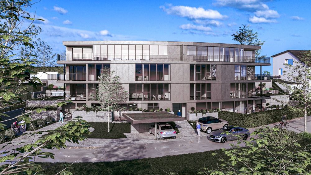 Lichtdurchflutetes Mehrfamilienhaus mit 7 Wohneinheiten in Gelterkinden -  Bild 1