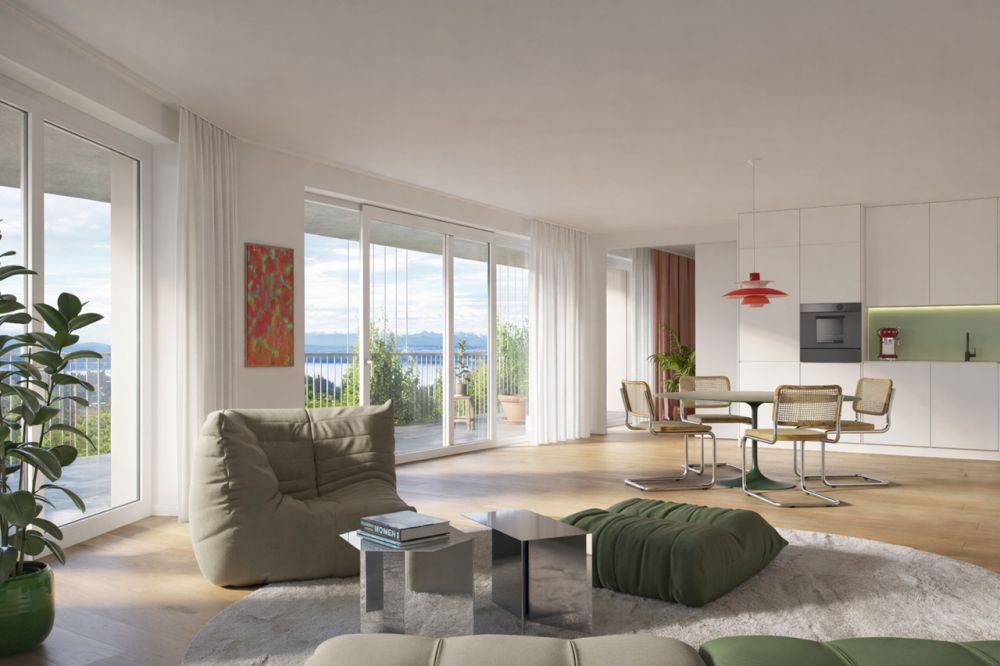 Nouveau projet à St-Blaise - 4.5 pièces avec vue lac -  Bild 2