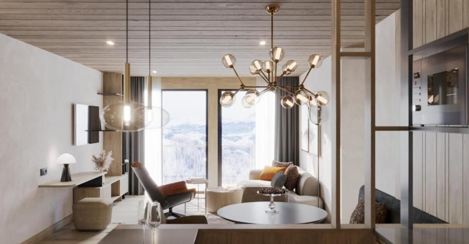 Appartement 2pces de luxe avec vue montagne, Lauchernalp - Appartement 3 pièces - image - 1