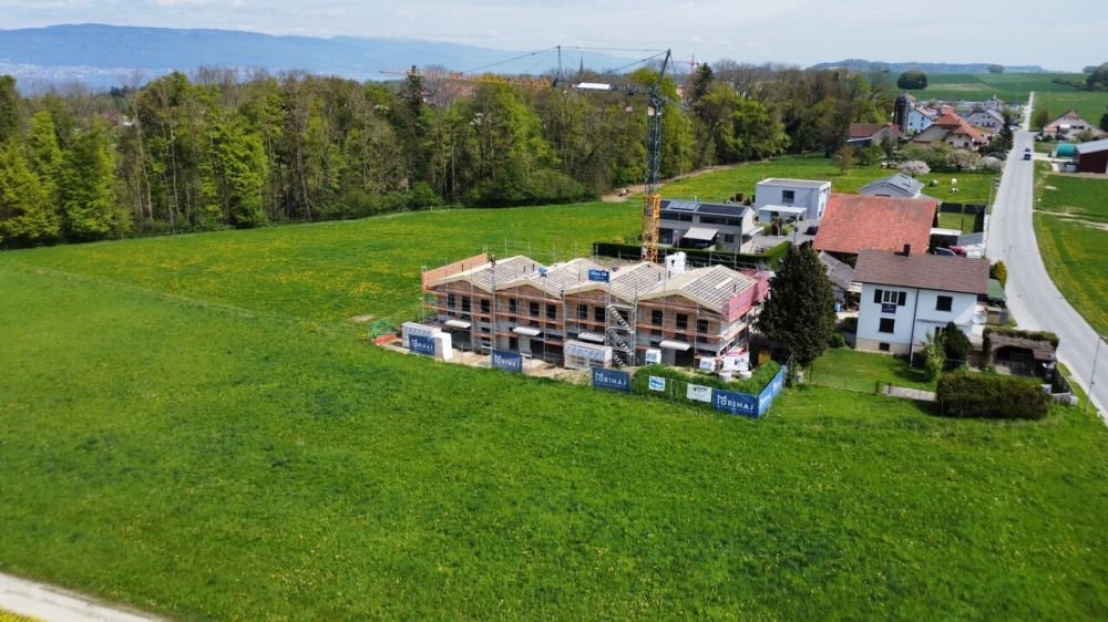 Gletterens Villa contigüe de 5.5 pièces Vue dégagée sur la campagne -  Bild 5