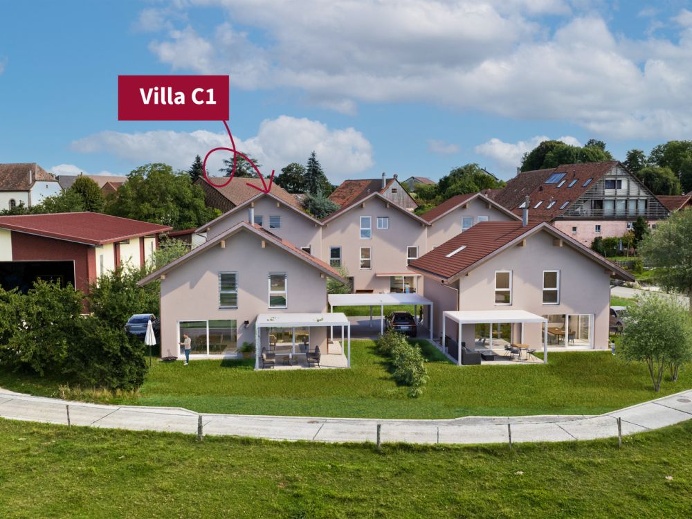 LES VILLAS DU GRAND PRÉ  Villa contiguë en PPE 4.5 pièces - Lot C1 -  Bild 10