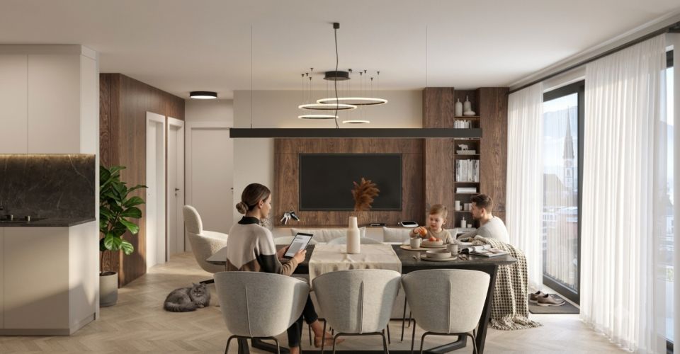 Lot n°2 - Promotion TRÈFLES - Appartement 3.5 pièces - image - 9