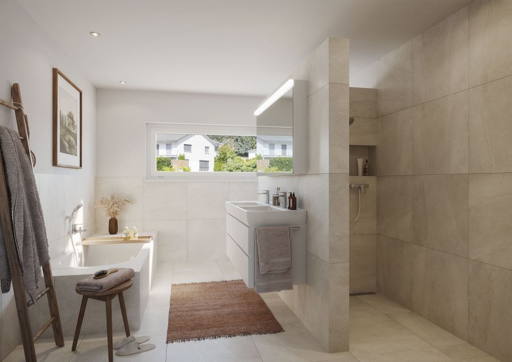 Neubau Eigentumswohnungen "Sonnenfeld" Im Brüel 4, Sirnach - Bad/Dusche/WC