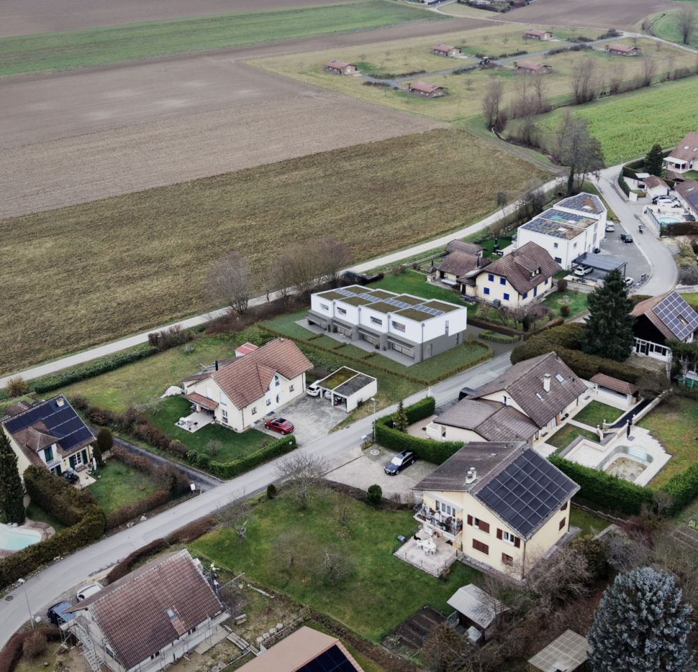 Domdidier, à vendre, villas contigües de 4.5 pièces, avec jardin -  Bild 5