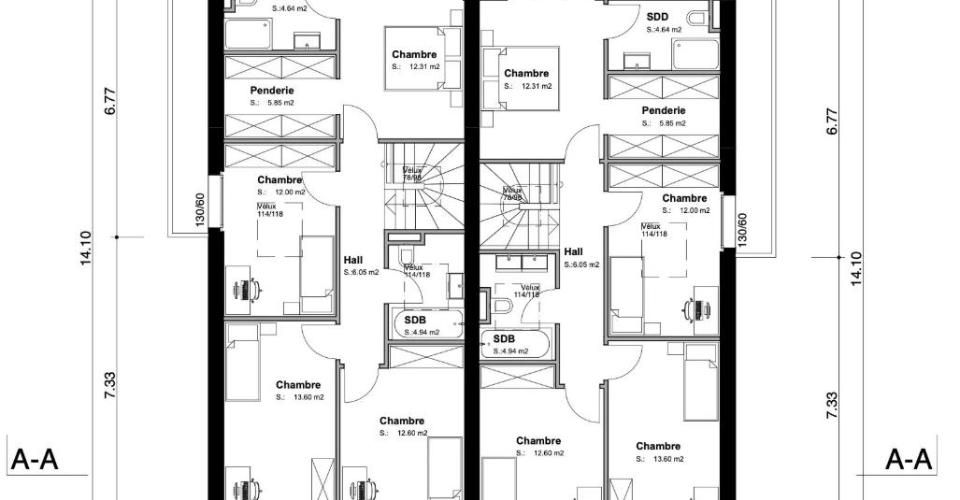 Villa jumelée à Collombey - Maison contiguë 5.5 pièces - image - 5