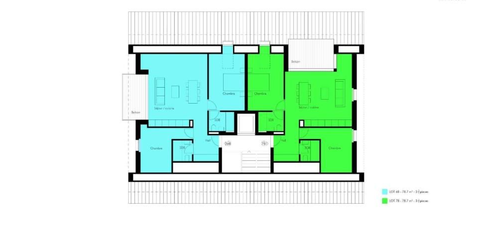 Appartement de 3.5 pièces en attique avec vue sur le Jura - Appartement 3.5 pièces - image - 10