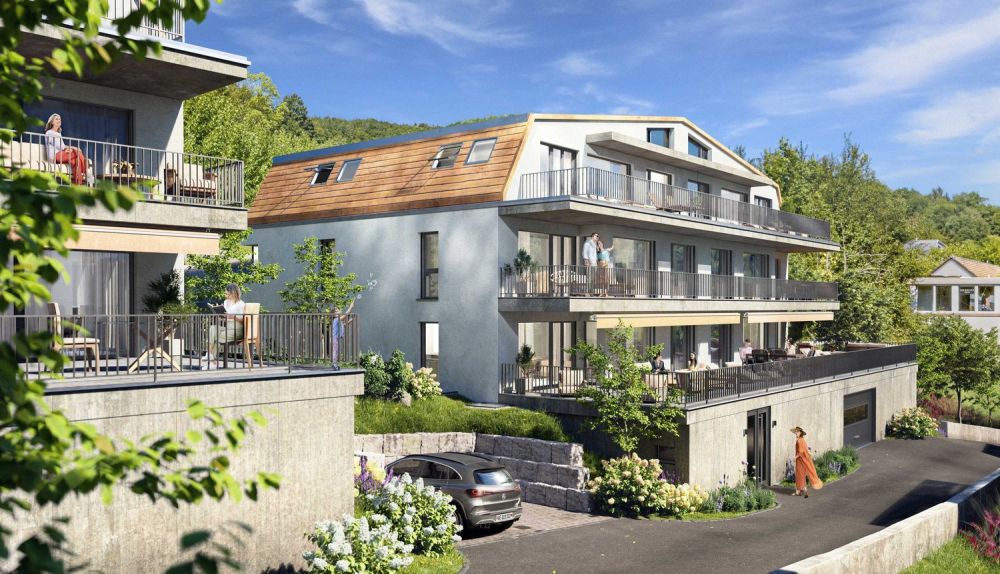 Moderne 4.5-Zimmer-Eigentumswohnung mit Südausrichtung und Panoramablick - Bild 9