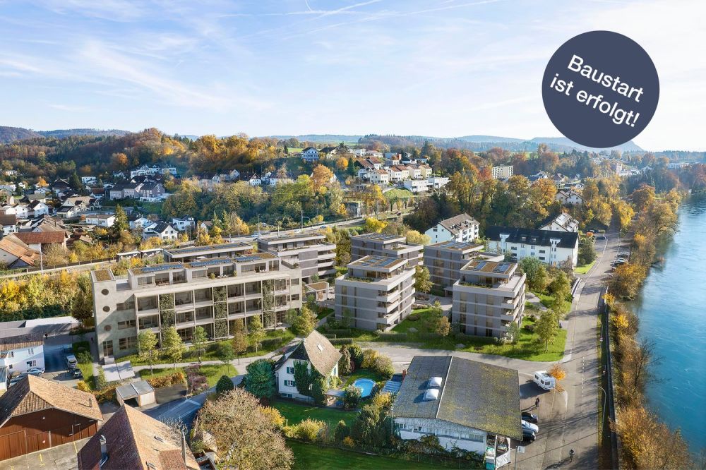 Wohnkomfort und Natur im Einklang - Müligasse Döttingen - Aussenvisualisierung