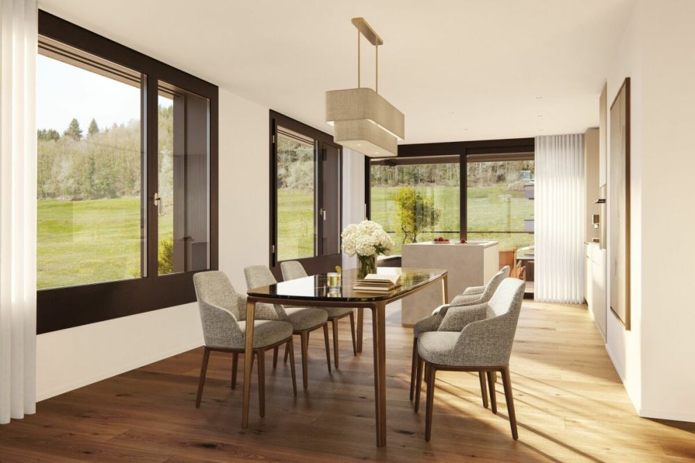 Neubau "Obstgarten" - 3.5-Zi. Wohnung mit freiem Blick in die Landwirtschaftszone -  Bild 3