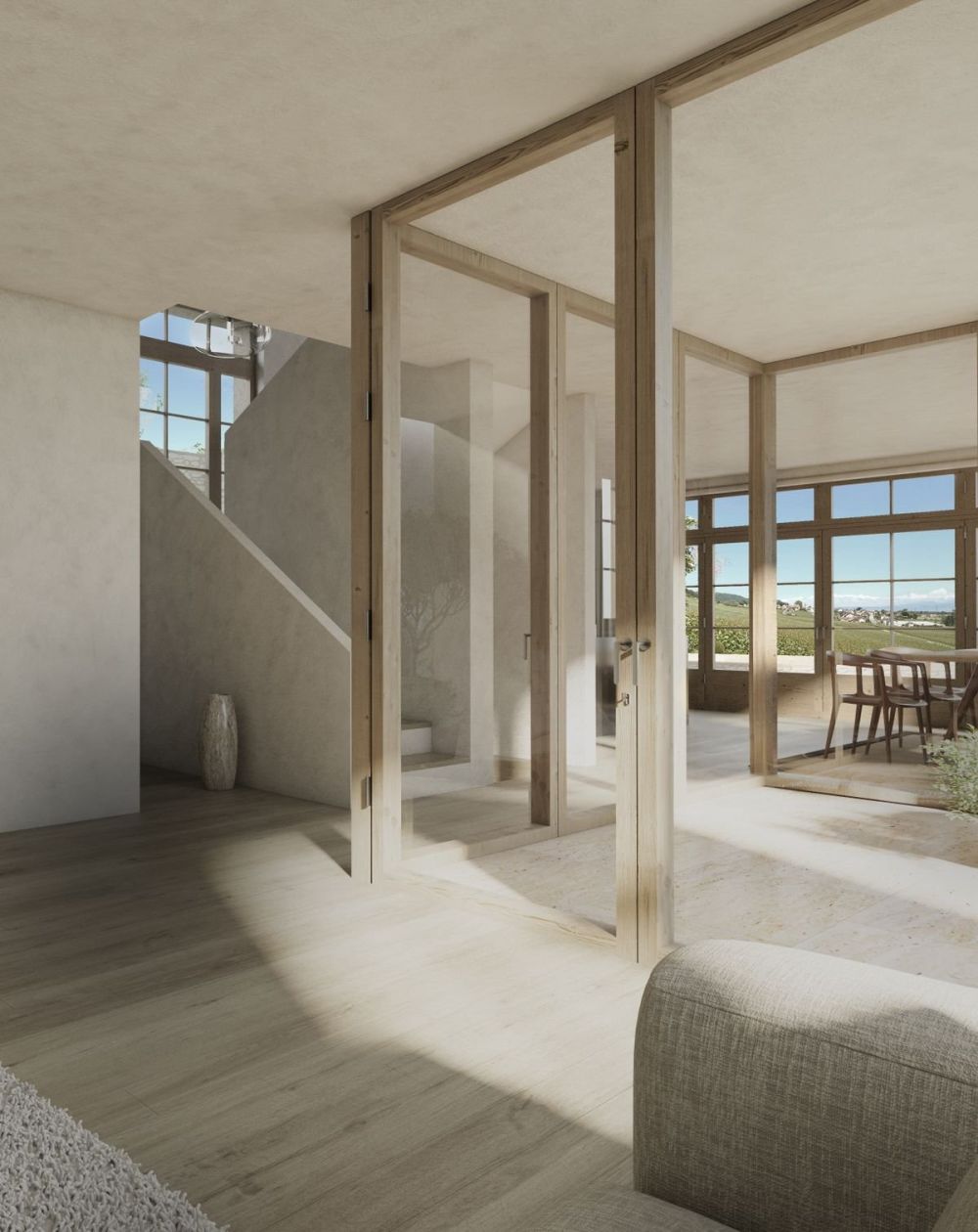 Villa Minergie avec vue et son vignoble - Bild 5