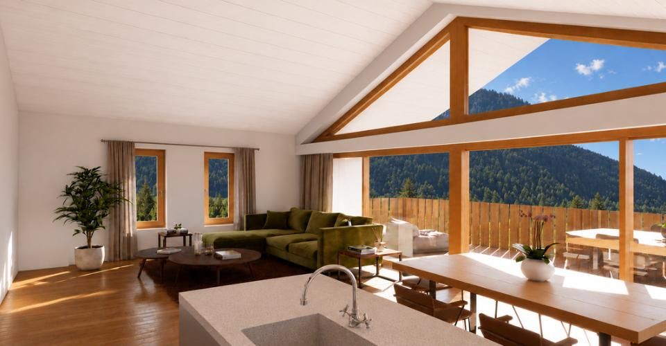 Appartement sur plan de 4.5 pièces dans un quartier tranquille - Appartement 4.5 pièces - image - 4