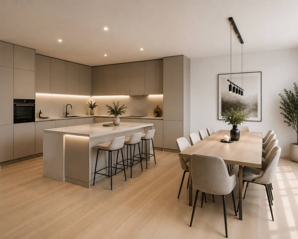 Appartement neuf de 3,5 pièces avec terrasse et vue panoramique -  Bild 1