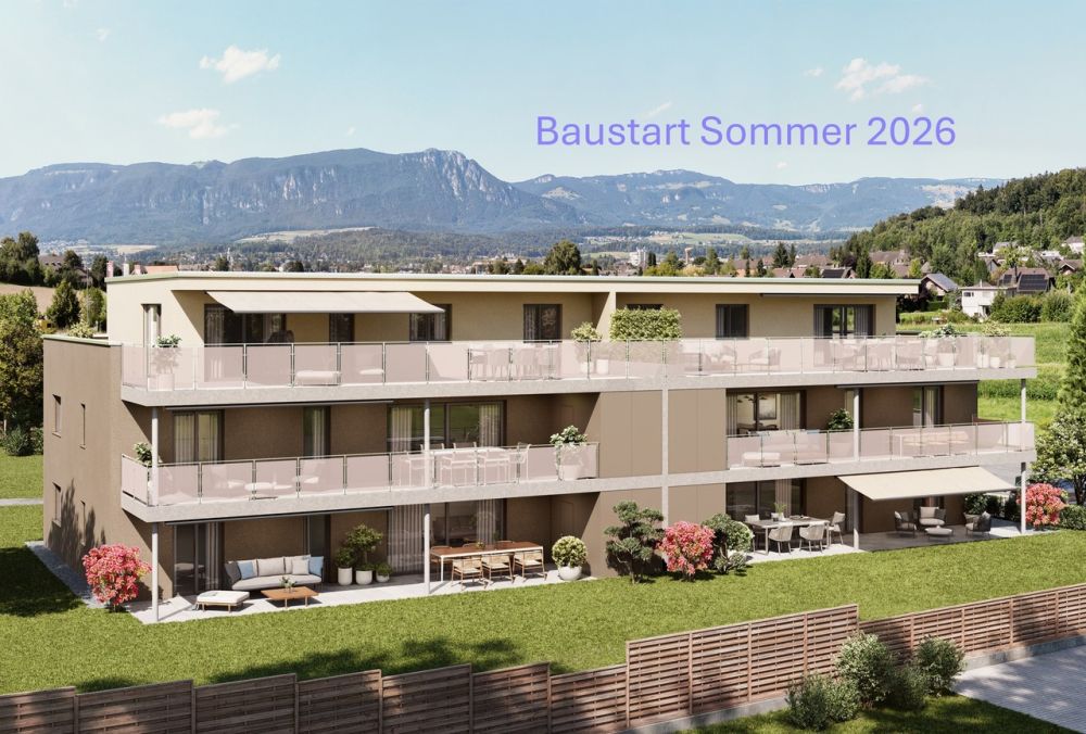 3.5 Z.-Attika-Wohnung (E), 93m2 Netto Wohnfläche, 86m2 Terrasse - Aussenansicht