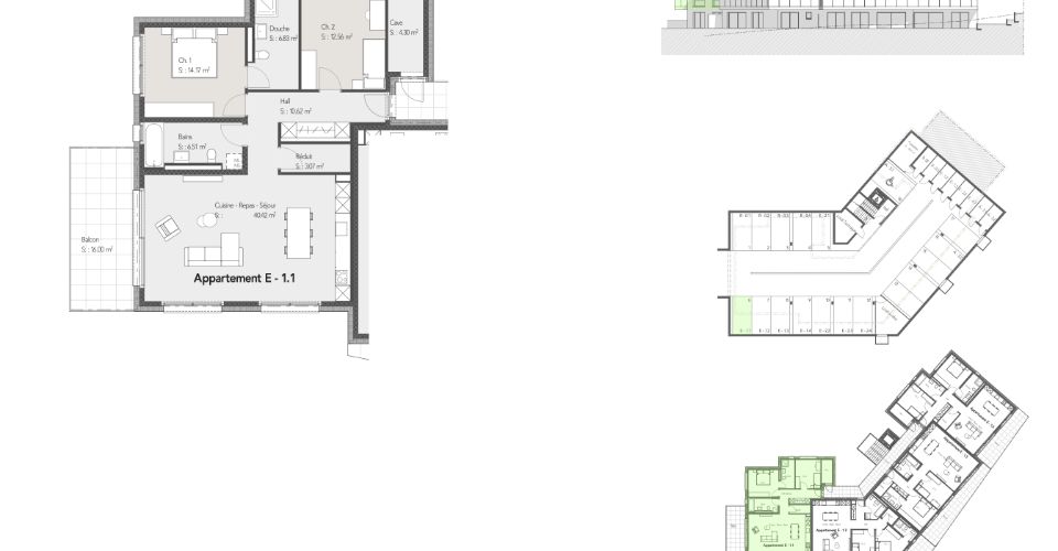 Magnifique appartement neuf de 3.5 pièces au 1er étage. - Appartement 3.5 pièces - image - 2