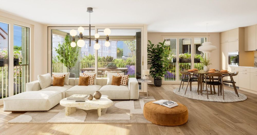 Appartement neuf de 4.5 pièces 106 m² PPE avec loggia -  Bild 4