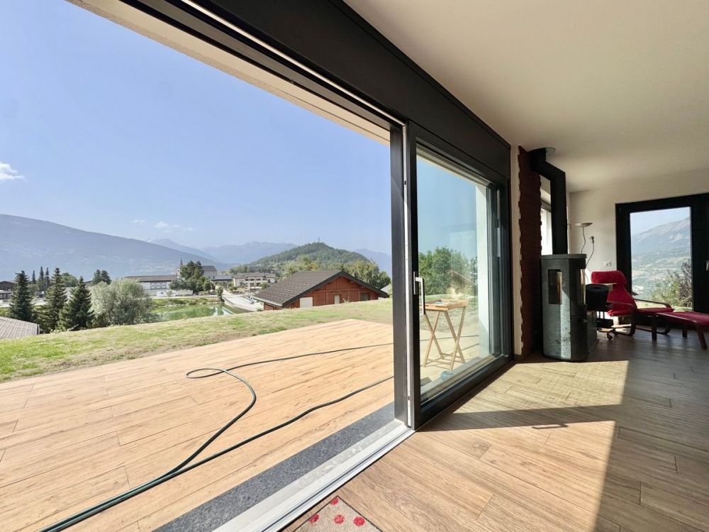 Maison neuve à Lens avec jardin et vue panoramique sur les montagnes et le lac - Bild 13