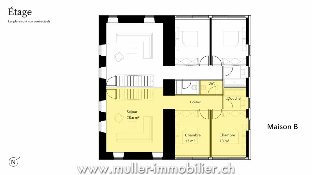 Renovierte, abgelegene Farm umgeben von Feldern -  Bild 9