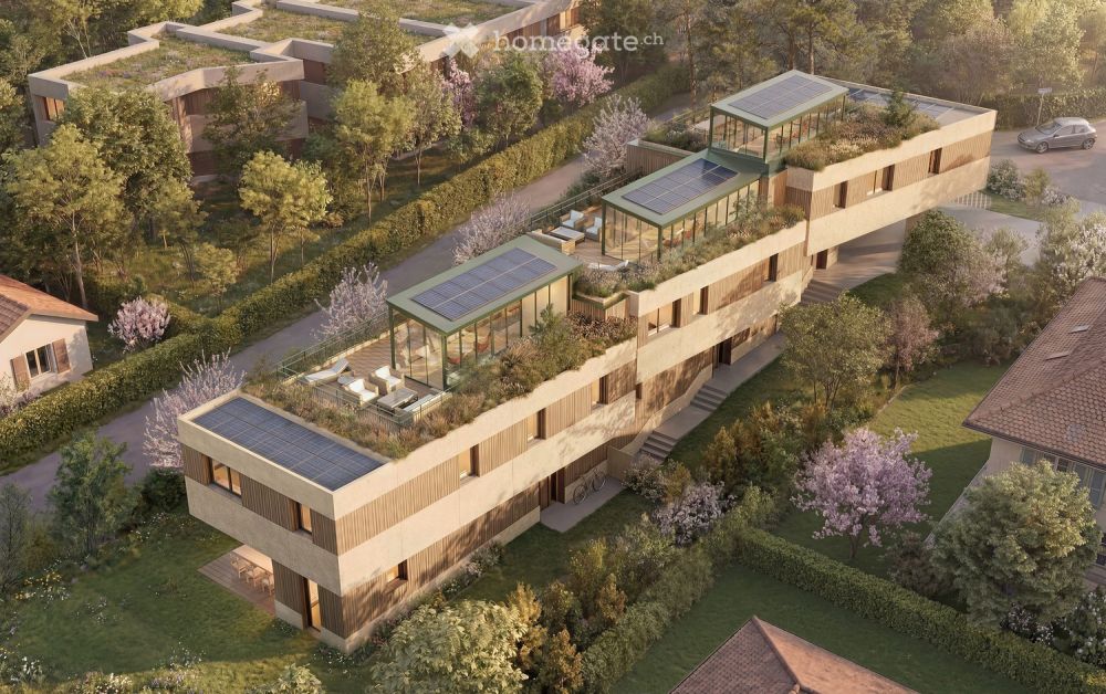 3 Villas neuves avec vue panoramique à Lancy - "Une Oasis à Lancy" -  Bild 1