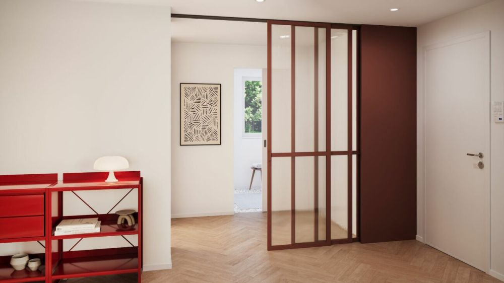 2.5 Zimmer mit eigenem Grün - im Kreis 3 - Projekt Herbie - Eingangsbereich und Reduit