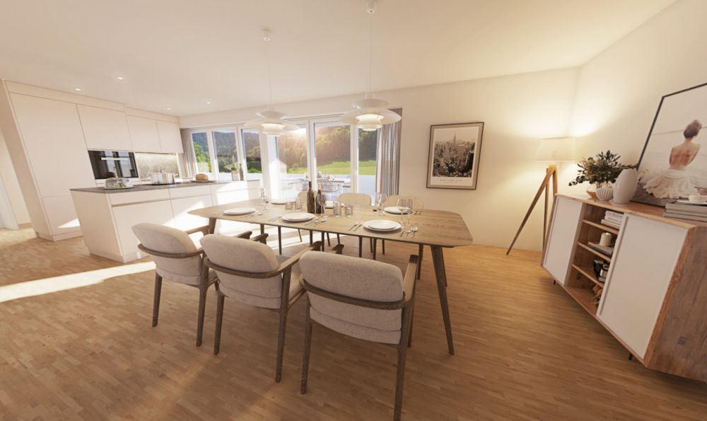 Neubau - Luxus pur! 4.5 Zimmer-Gartenwohnung über dem Walensee -  Bild 3